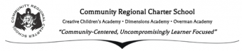 Community Regional Charter School Logo